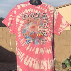 Doja Cat Pink Tie-Dye Rap Tee